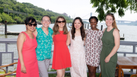 PEM Fellows standing in NYC smiling